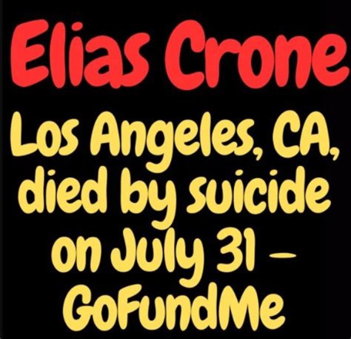 Elias Crone Suicide: Los Angeles Resident, Died Unexpectedly